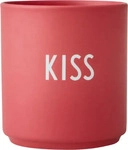 Design Letters 10101002ROSEKISS, Design Letters - AJ Favourite Porzellan Becher, Kiss