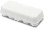Koziol - Eggs to go Mehrweg Eierbeh&auml;lter, cotton white