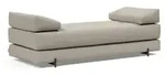 Innovation Living - Sigmund Indu Schlafsofa, 200 x 84 cm, natur (579 Kenya Gravel)