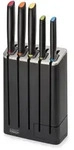 Joseph Joseph - Elevate 5-teiliges Messerset mit Messerblock, schwarz