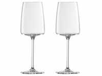 Zwiesel Glas - Vivid Senses Weinglas, leicht & frisch, 363 ml (2er-Set)