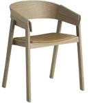 Muuto - Cover Armchair, Eiche / cognac