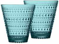Iittala - Kastehelmi Trinkglas 30 cl, seeblau (2er-Set)