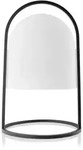 Eva Solo - Lantern Solarleuchte H 43 cm, schwarz / wei&szlig;