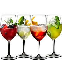 Riedel 5515/0, Riedel - Spritz Drink Glas 560 ml, transparent (4er-Set) Kristallglas,