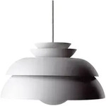 Fritz Hansen - Concert P3 Pendelleuchte, &Oslash; 55 cm wei&szlig;