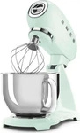 Smeg SMF03PGEU, SMEG - K&uuml;chenmaschine SMF03, pastellgr&uuml;n Geh&auml;use aus lackiertem