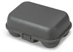 Koziol - Eggs to go Mehrweg Eierbeh&auml;lter mini, nature ash grey