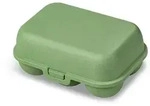 Koziol - Eggs to go Mehrweg Eierbeh&auml;lter mini, nature leaf green