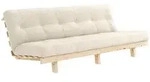 Karup - Lean Schlafsofa, Kiefer natur / linen