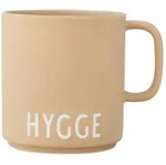 Design Letters - AJ Favourite Porzellan Becher mit Henkel, Hygge / beige
