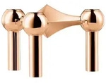STOFF Nagel - Kerzenhalter, ros&egrave;gold