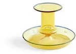 HAY - Flare Kerzenhalter, &Oslash; 11 x H 7,5 cm, gelb