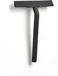 Zone Denmark - Rim Duschabzieher mit Halterung, 22 cm, schwarz