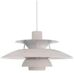 Louis Poulsen - PH 5 Pendelleuchte, monochrome oyster grey