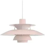 Louis Poulsen - PH 5 Pendelleuchte, monochrome pale rose