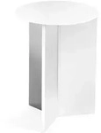 HAY - Slit Table High, &Oslash; 35 x 47 cm, wei&szlig;