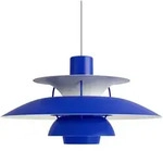 Louis Poulsen - PH 5 Pendelleuchte, monochrome blue