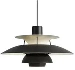 Louis Poulsen - PH 5 Pendelleuchte, monochrome black