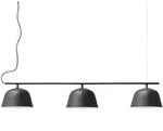 Muuto - Ambit Rail Pendelleuchte, schwarz