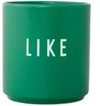 Design Letters - AJ Favourite Porzellan Becher, Like / grass green