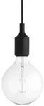 Muuto - Socket E27 LED-Pendelleuchte, schwarz