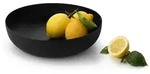 Alessi - Schale, &Oslash; 29 x H 7,5 cm, schwarz mit Reliefdekor