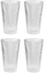 Stelton - Pilastro Trinkglas 0,35 L, klar (4er-Set)