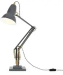 Anglepoise - Original 1227 Messing Tischleuchte, Elephant Grey