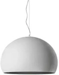 Kartell - FL/Y Pendelleuchte, matt opal / wei&szlig;