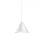 Flos - String Light Pendelleuchte, Kegelkopf, Kabell&auml;nge: 12 m, wei&szlig;