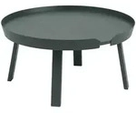 Muuto - Around Couchtisch, &Oslash; 72 cm, dunkelgr&uuml;n