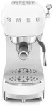 SMEG - Espresso Kaffeemaschine mit Siebtr&auml;ger ECF02, wei&szlig;, TritanTM Renew