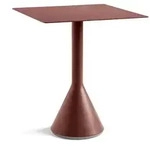 HAY - Palissade Cone Bistrotisch 65 x 65 cm, H 74 cm, iron red