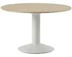 Muuto - Midst Esstisch, &Oslash; 120 cm, Eiche ge&ouml;lt / grau