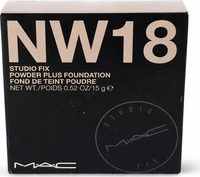 MAC Studio Fix Powder Plus Foundation 12 gr NW18 (+ GRATIS FIX+ Radiance...
