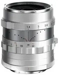 THYPOCH Simera Vollformat Objektiv 28mm f1.4 Fujifilm X silber