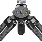 Leofoto Carbon-Dreibeinstativ LVC-253C Doppelrohr + Videoneiger BV-20
