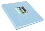 goldbuch Fotoalbum Bella Vista Trend 30x31 60 wei&szlig;e Seiten himmelblau