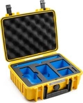 B&W Outdoor.cases PP.41.Y, B&W Outdoor.cases Action Case PP.41 Insta360 X4 gelb