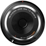 OM SYSTEM M.Zuiko 9mm f/8,0 Body Cap Lens Micro Four Thirds schwarz