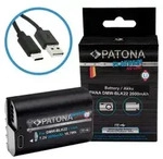 Patona Platinum Akku mit USB-C input f&uuml;r Panasonic DMW-BLK22