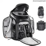 K&F Concept Rucksack f&uuml;r 2 Kameras grau 25l