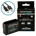 Patona Platinum Akku mit USB-C input f&uuml;r Panasonic DMW-BLC12