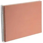 goldbuch Spiralalbum Summertime Cozy 35x30 40 wei&szlig;e Seiten apricot