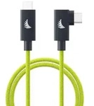Angelbird USB-C 4.0 Solid Flex Cable Right-Angle Lime 1 m / 3.3 ft
