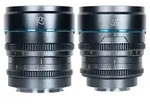Sirui Night Walker 16 & 75mm T1.2 S35 Manual Focus Cine Objektiv Set mit Case 