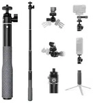 Telesin Selfie Stick 65cm Wasserdicht mit Kugelkopf
