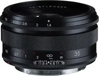 Voigtl&auml;nder BA347E, Voigtl&auml;nder Nokton classic 35mm f/1,4 RF-Mount schwarz