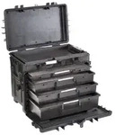 Explorer Cases 5140 Trolley Schwarz mit Schaumstoff-F&auml;cher